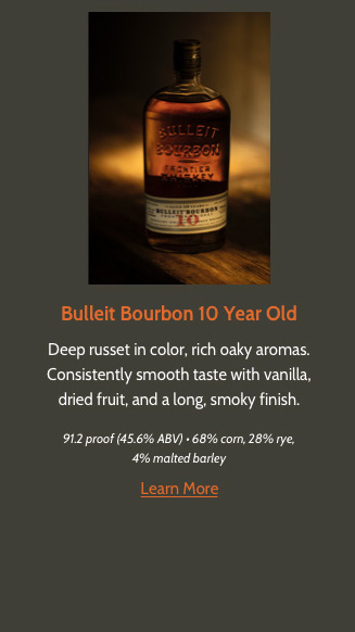Bulleit Bourbon 10 Year Old